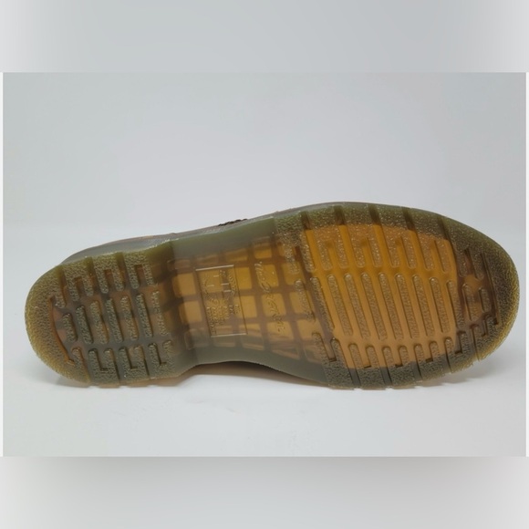 Dr. Martens Dark Brown Leather Boots - Picture 7 of 8